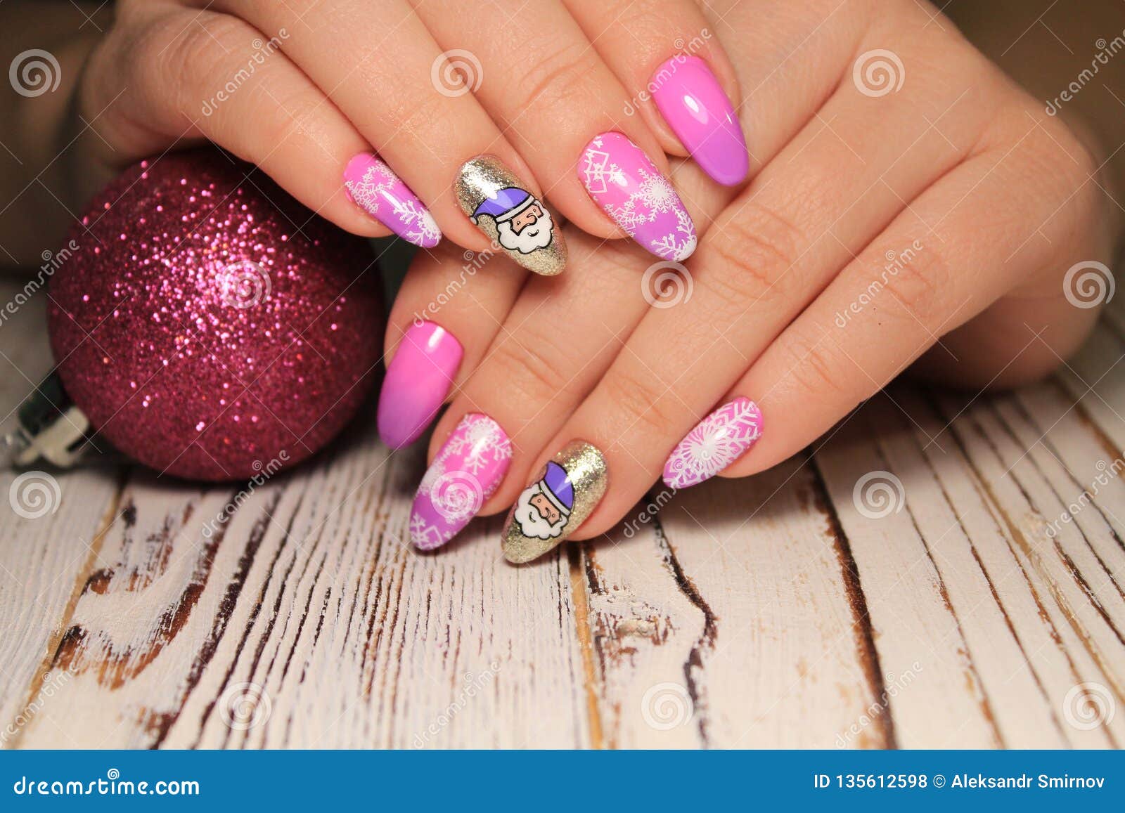 Colorful Christmas Nails Winter Nail Designs with Glitter,rhinestones Stock  Photo - Image of colorful, nails: 135612598