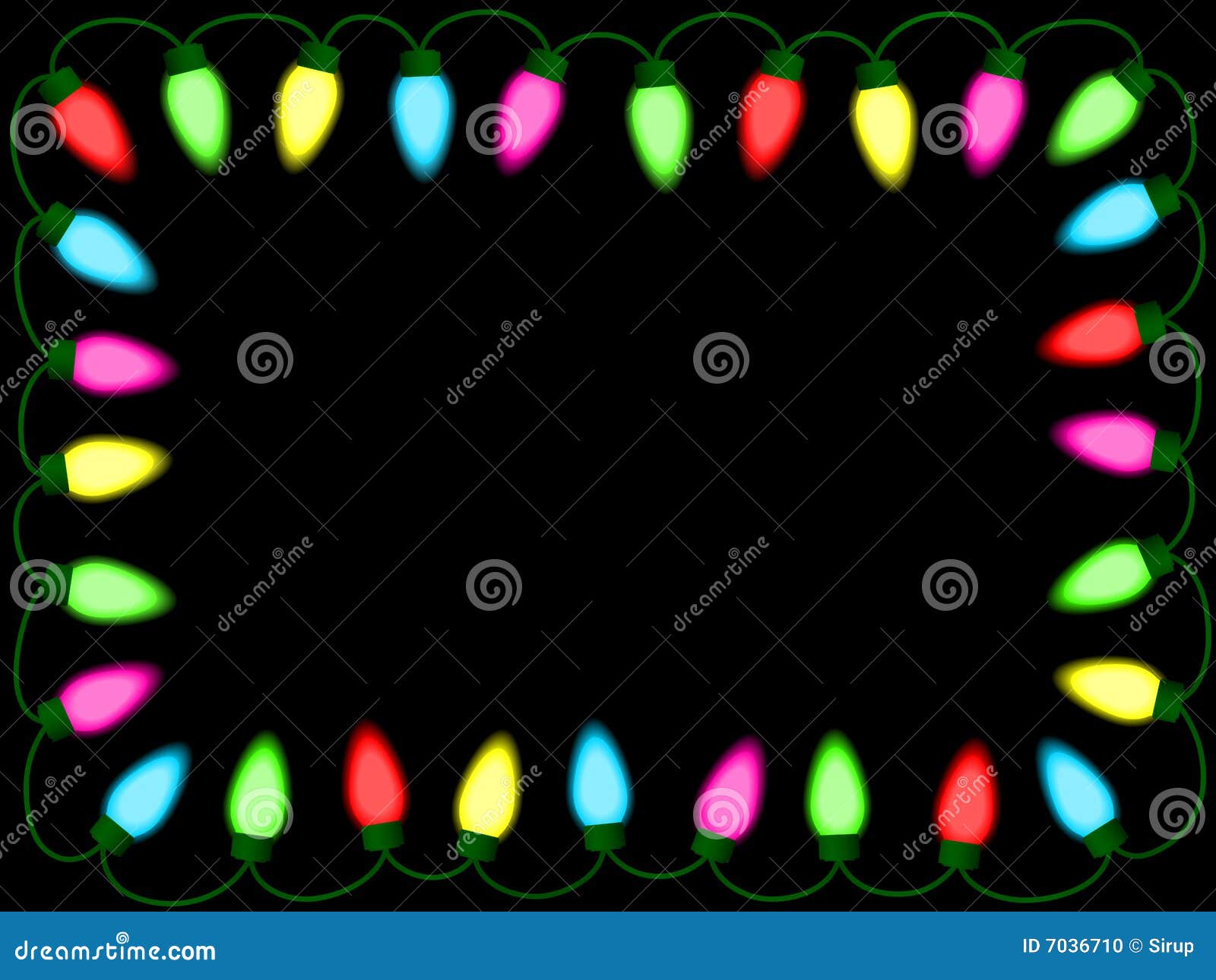 party lights clipart