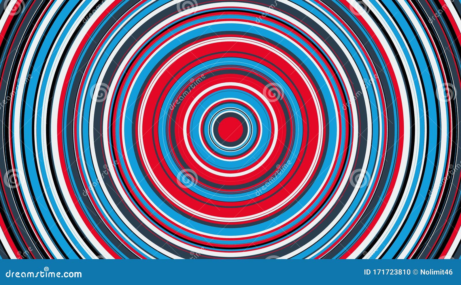 Hypnotic Spinning Wheel RoyaltyFree Illustration 4342767