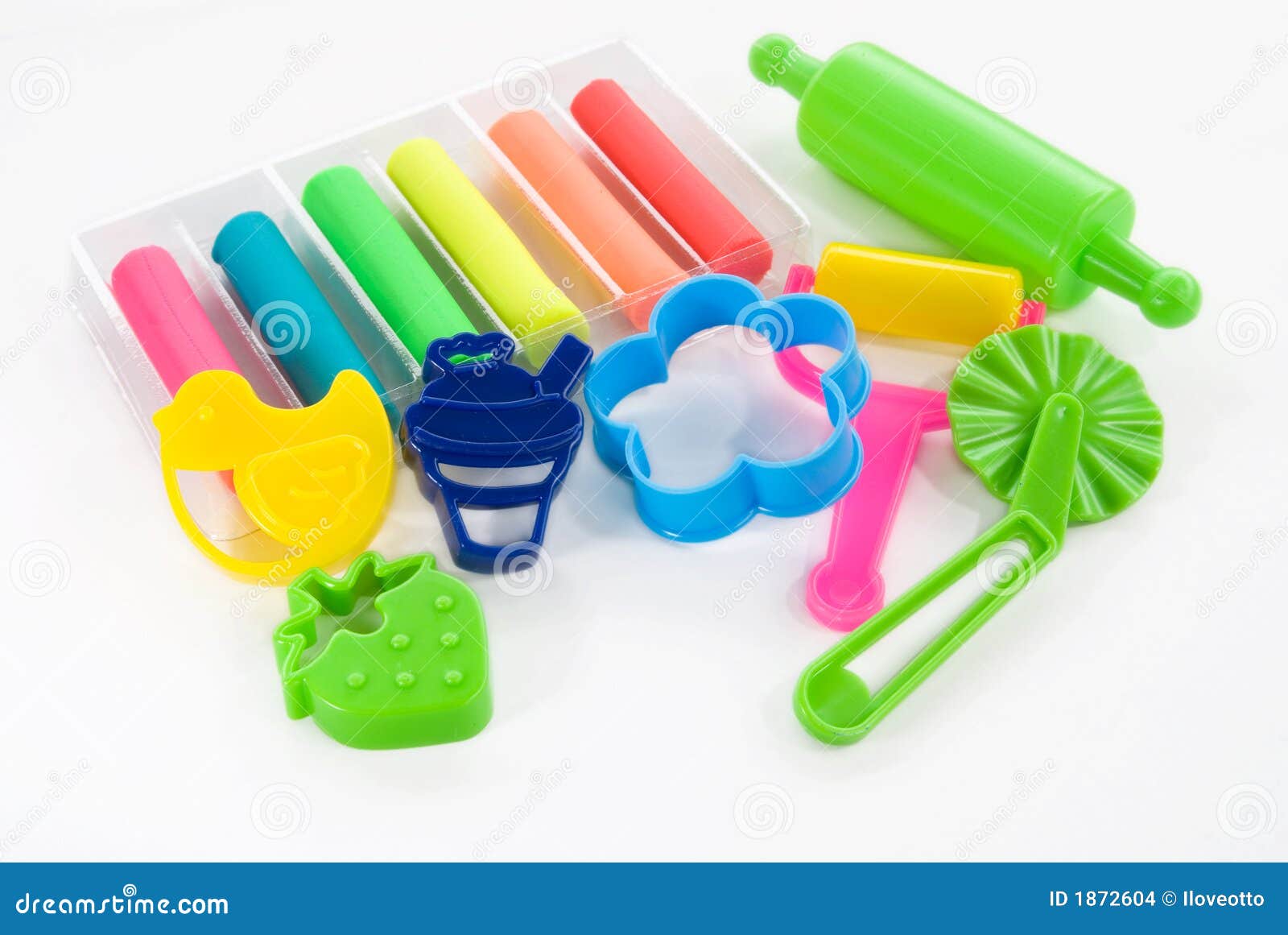 Colorful clay for children stock photo. Image of heap  1872604