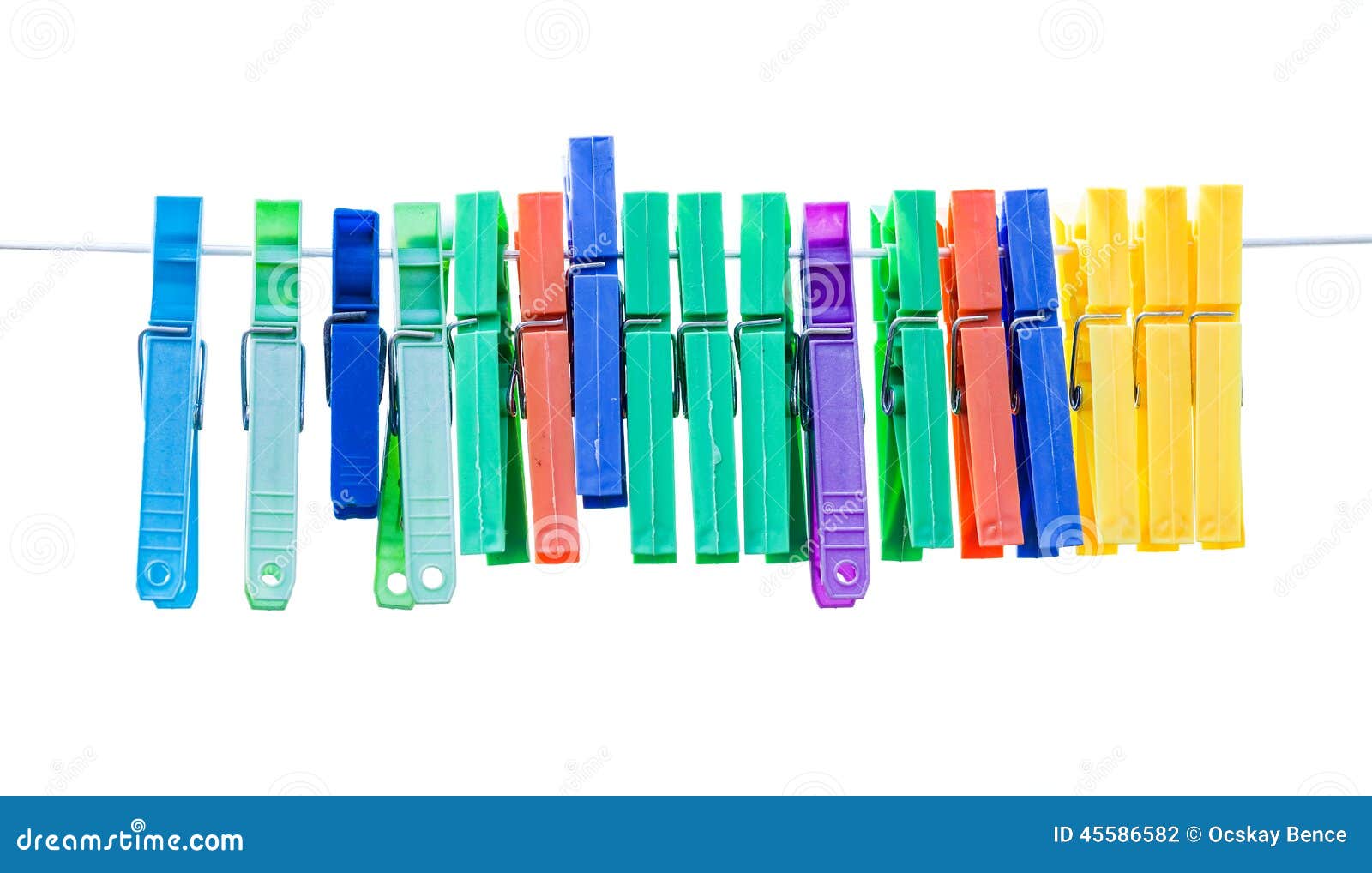 Colorful clothespins stock photo. Image of clip, home 45586582