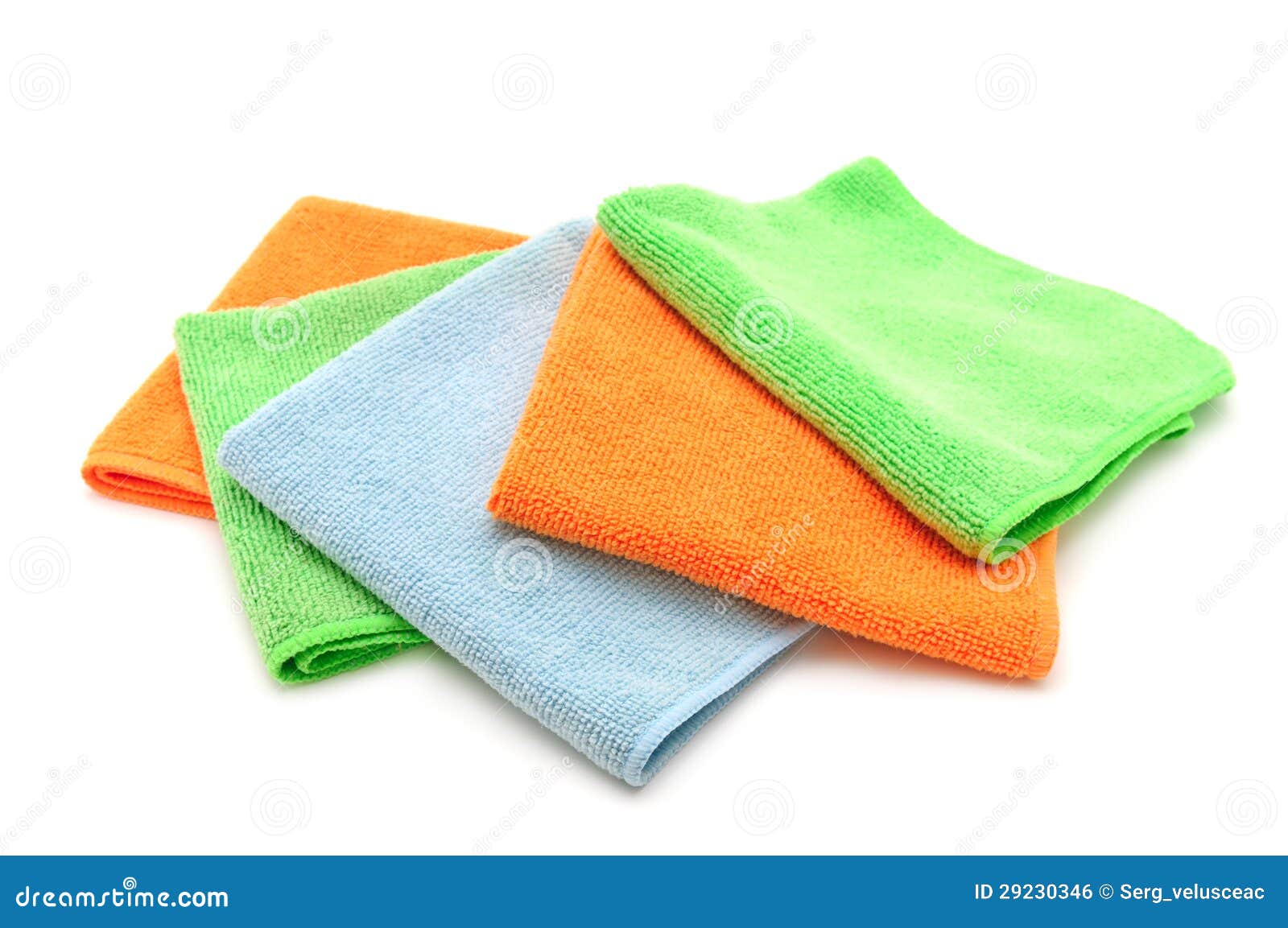 colorful cloths microfiber