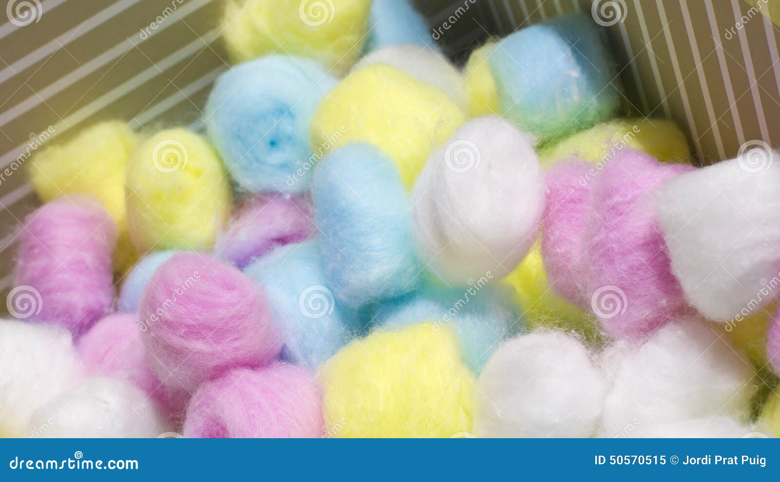 Colorful cotton balls stock image. Image of colorful 50570515