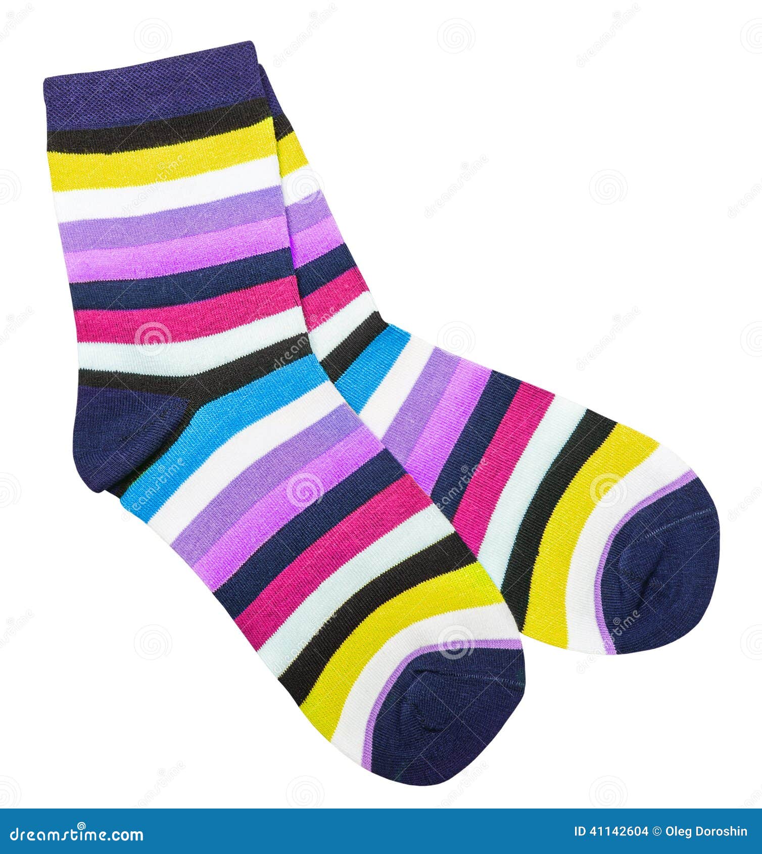 Colorful cotton socks stock photo. Image of background - 41142604