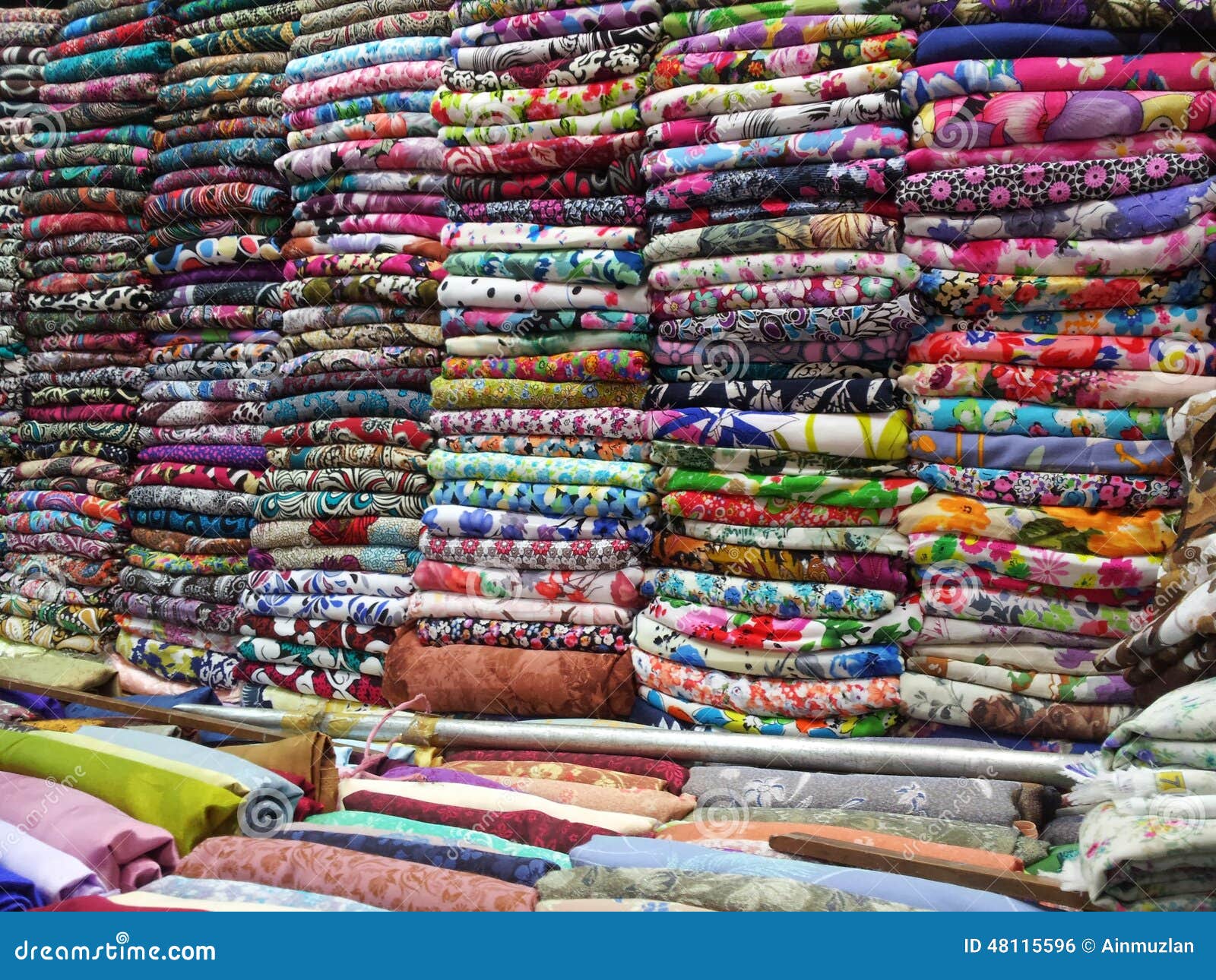 Colorful Cotton stock photo. Image of vietnam, saigon 48115596