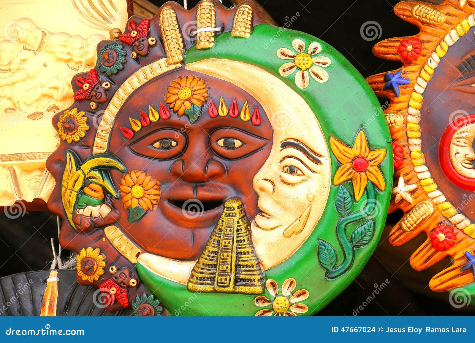 colorful craftsmanship in tajin veracruz, mexico i