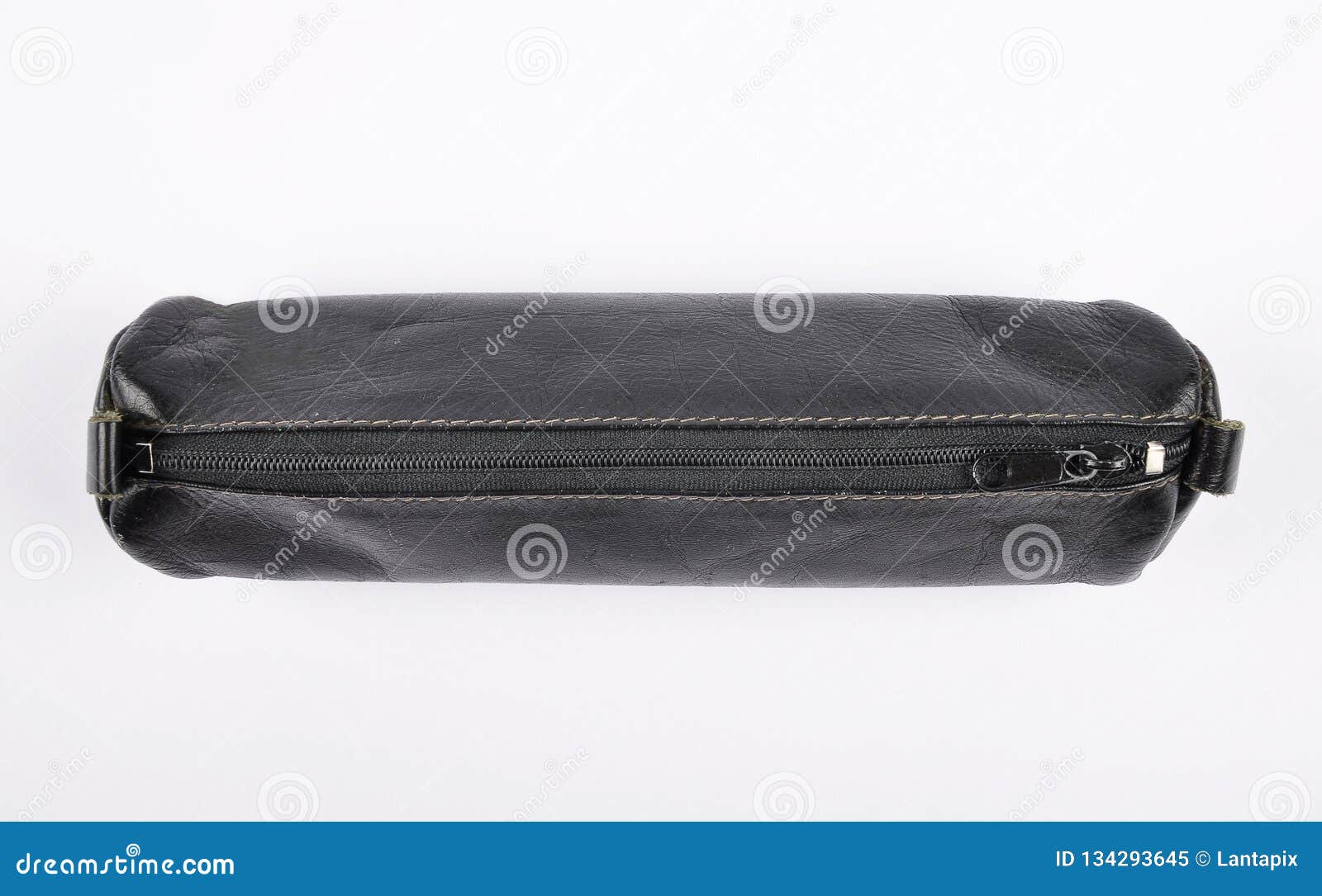 Pencil Case on White Background Stock Image - Image of supplies, school ...