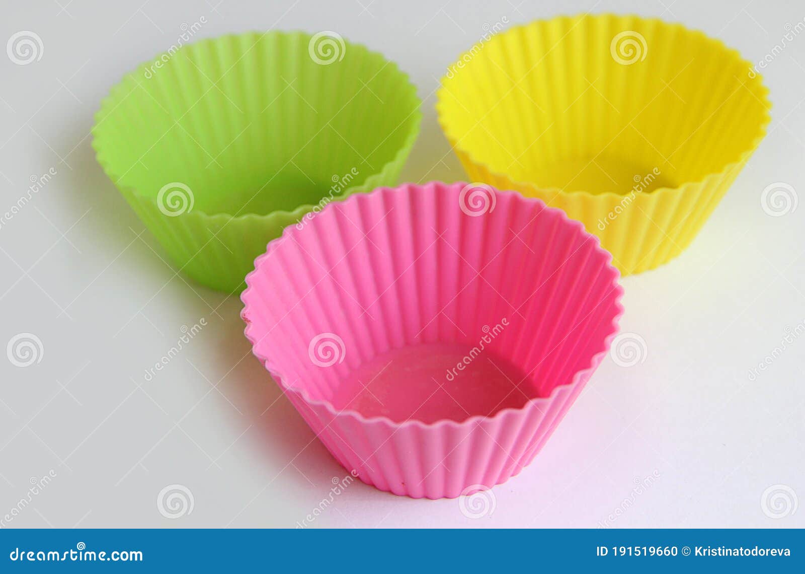 Colorful Cupcake Baking Cups Stock Photo Image of colorful, isolated