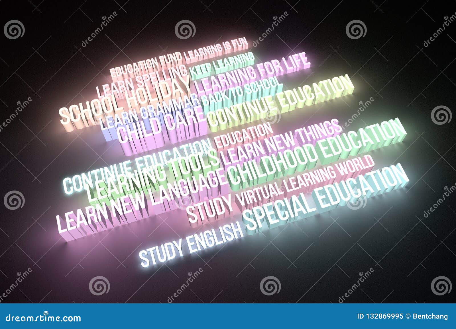 Colorful 3d Rendering Background Abstract Cgi Typography Education Related Keywords For Design Graphic Resource Stock Illustration Illustration Of Study Background Colorful 3d Rendering Background Abstract Cgi Typography Education Related Keywords For Design Graphic Resource Stock Illustration Illustration Of Study Background