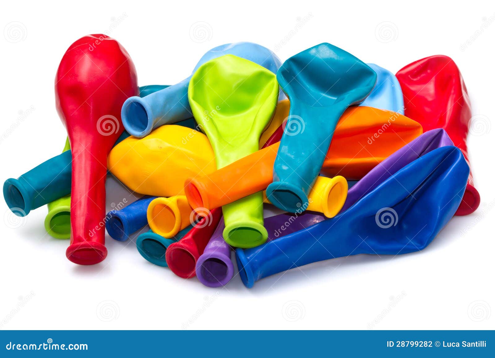 Colorful Deflated Balloons Stock Photography Image 28799282