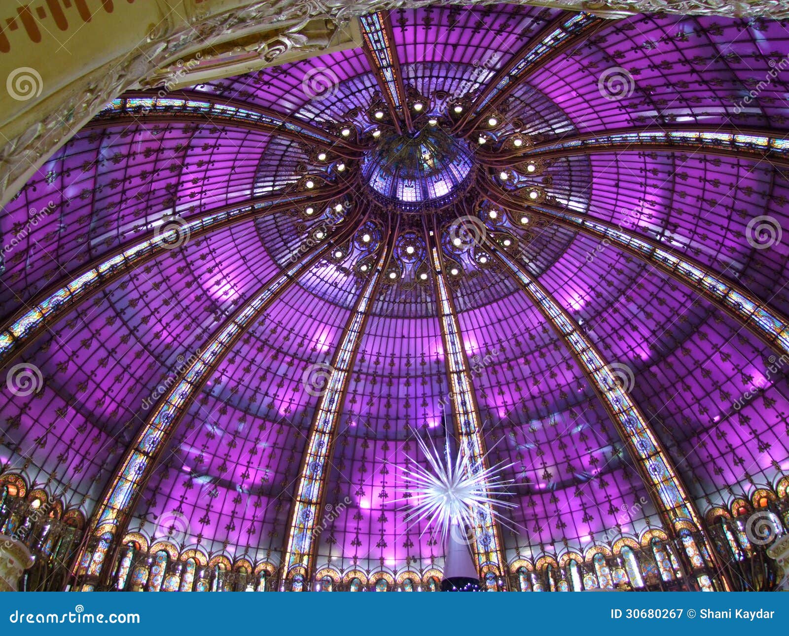 colorful domed ceiling