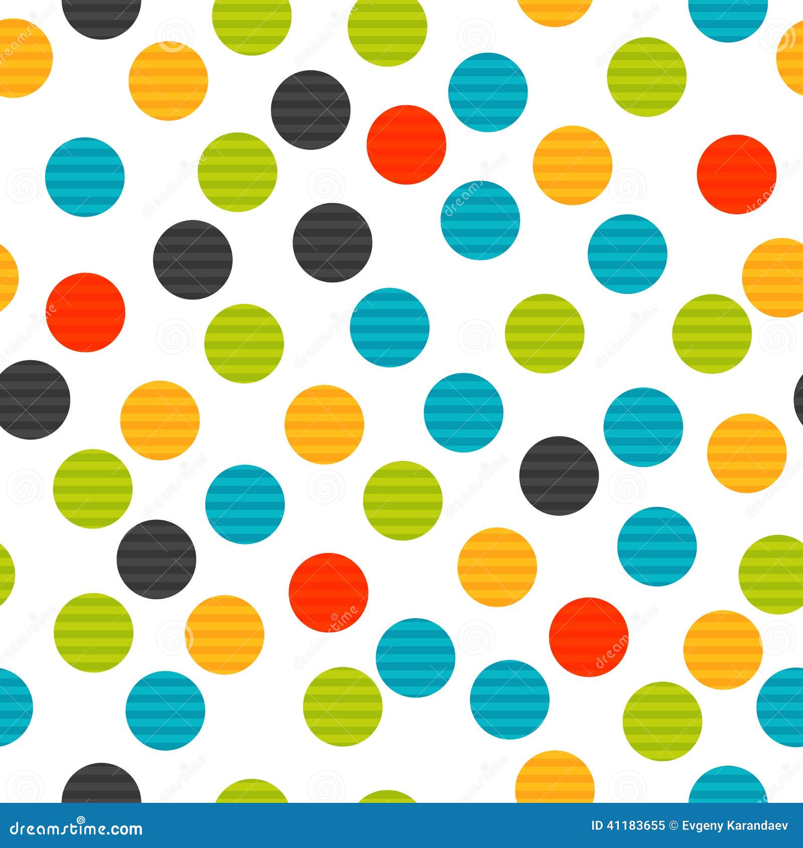 Colorful Dot Seamless Background Stock Vector - Illustration of texture ...