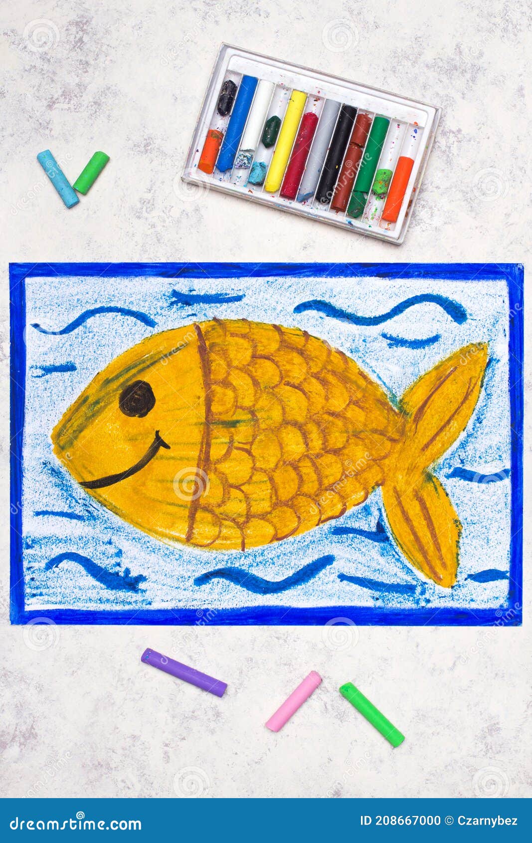 Fish Drawing Step by Step - Smiling Colors