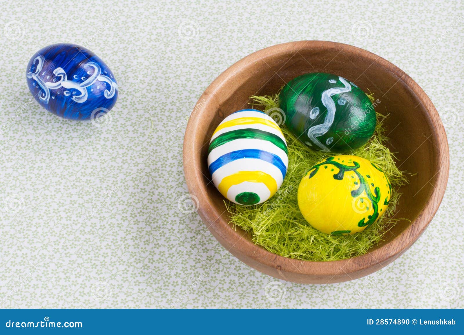 Colorful Easter eggs stock photo. Image of ideas, bowl - 28574890