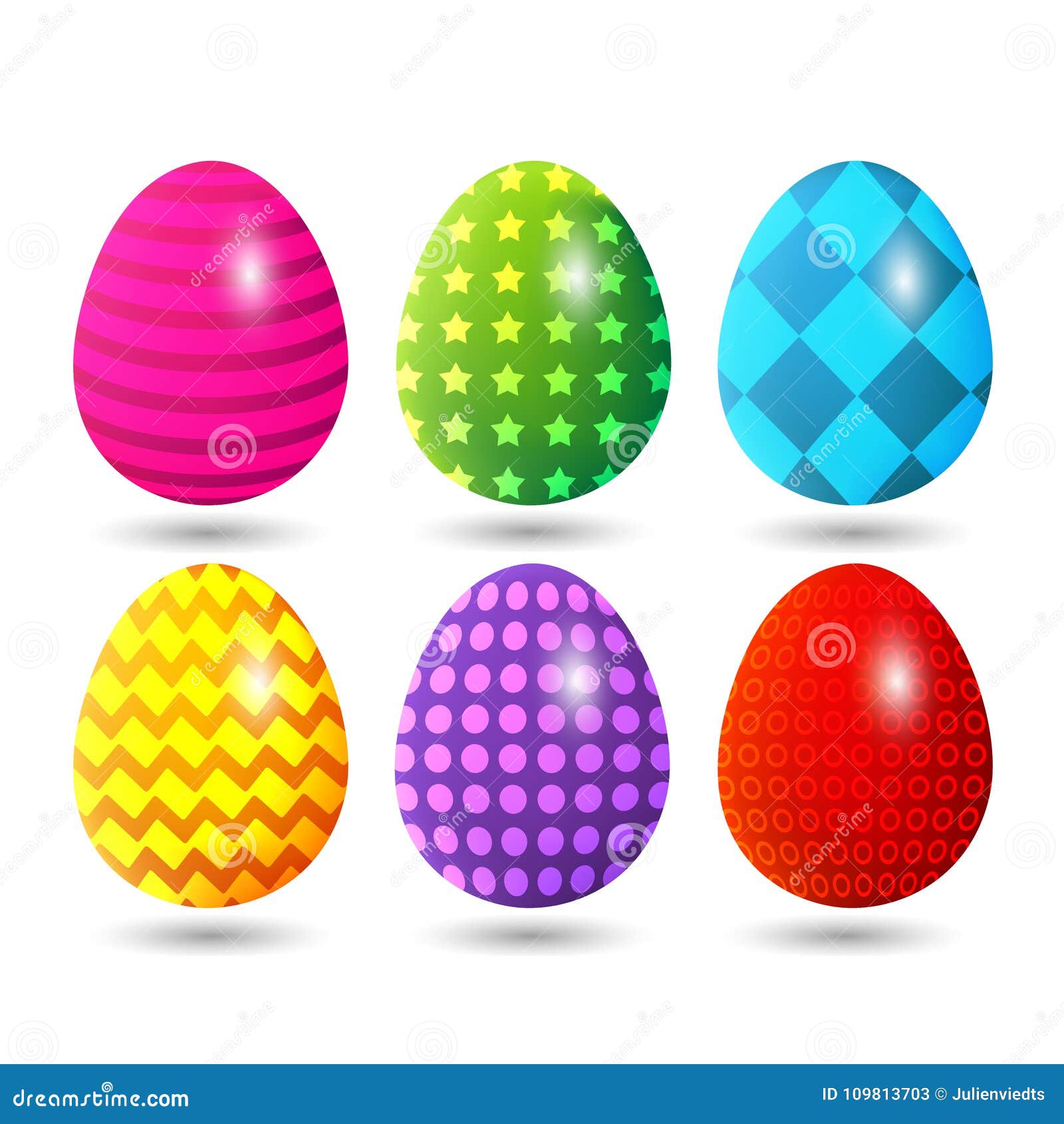 Colorful Easter Eggs With Different Colors And Patterns Stock Vector Illustration Of Color Symbol Colorful Easter Eggs With Different Colors And Patterns Stock Vector Illustration Of Color Symbol