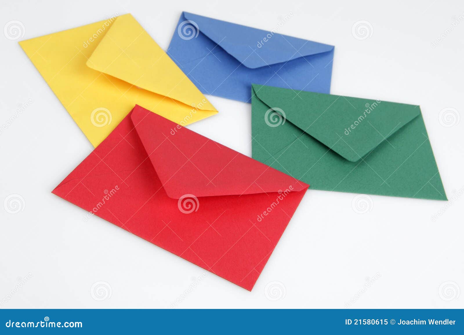 Colorful envelopes stock image. Image of envelop, communicate 21580615