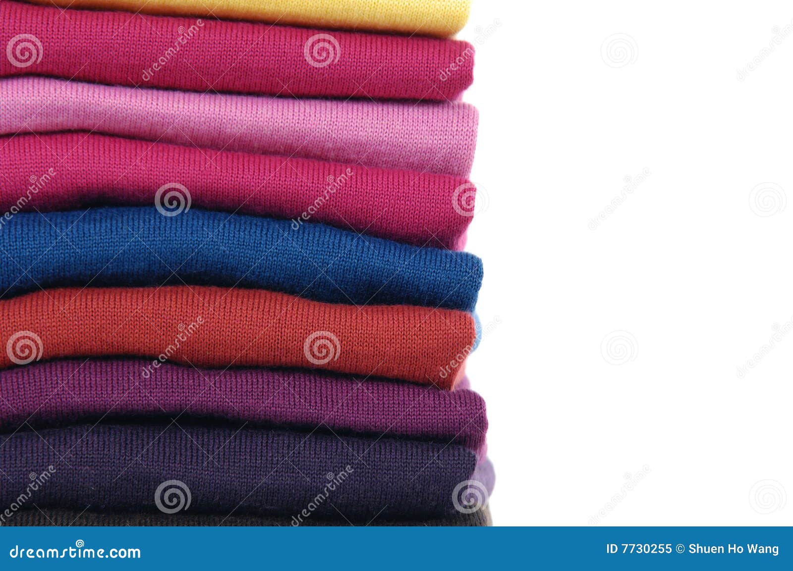 Colorful fabric cloth stock image. Image of clean, handicraft - 7730255