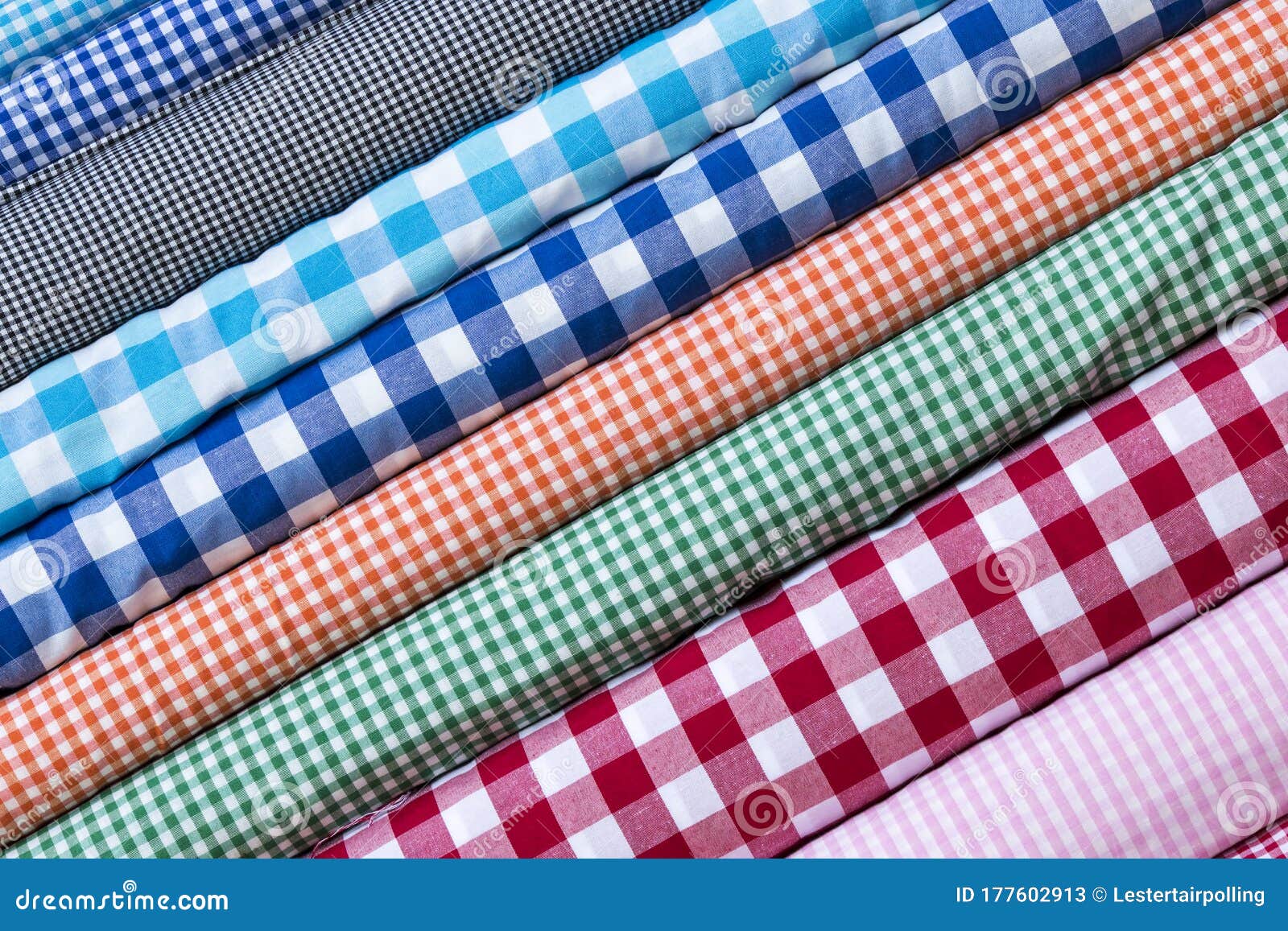 Colorful Fabric Scarves in Stack Stock Image - Image of background ...