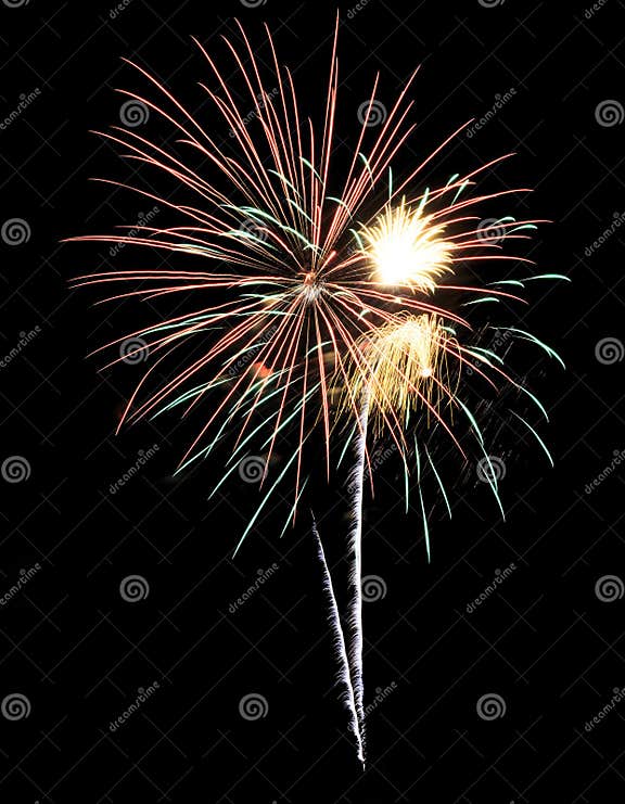 sparks going off like the 4th of july