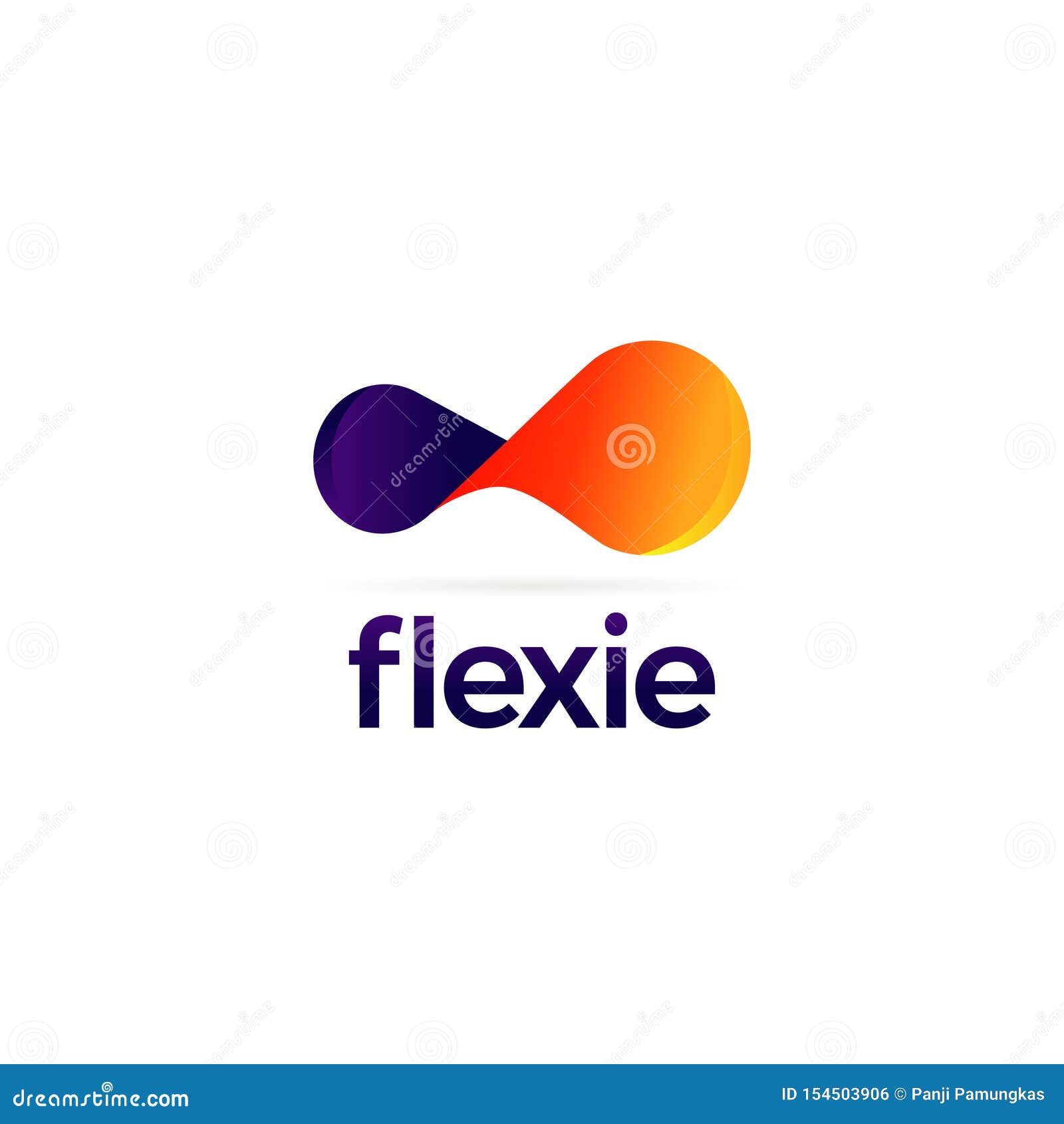 Colorful Flexible Logo Sign Symbol Icon Stock Illustration - Illustration  of element, flexible: 154503906