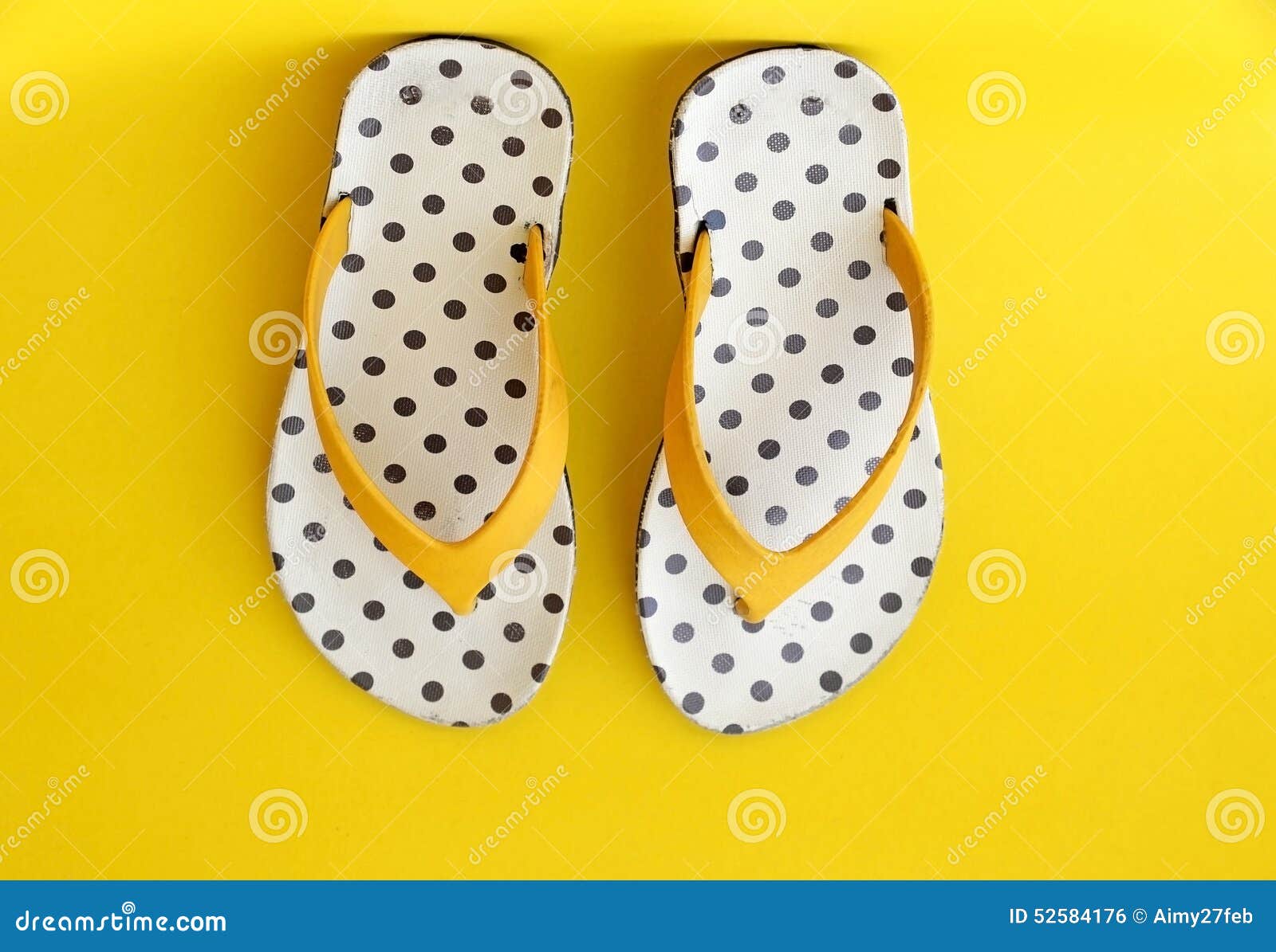 Colorful flip-flops stock photo. Image of recreation - 52584176