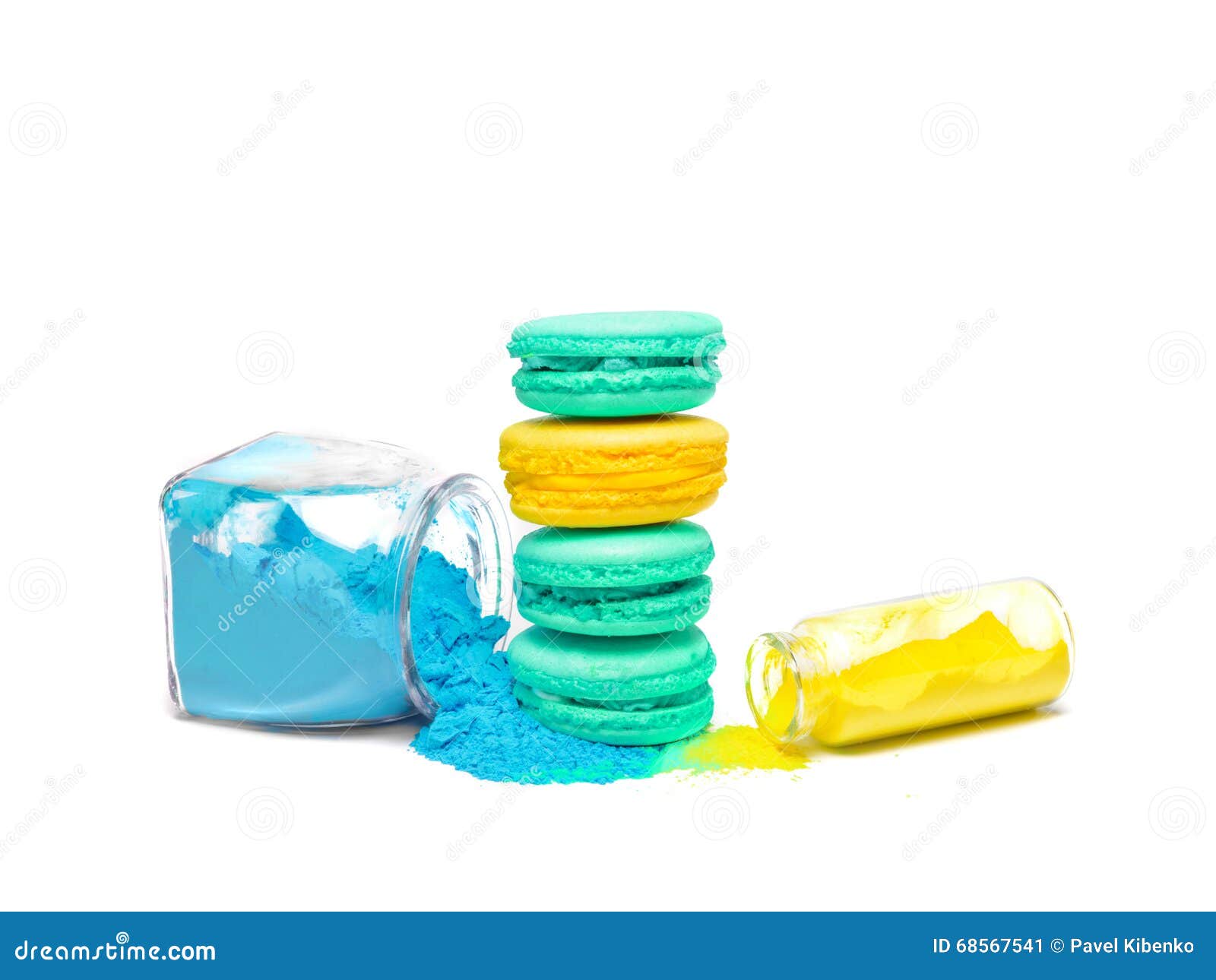 Colorful food paint stock image. Image of cake, pink 68567541