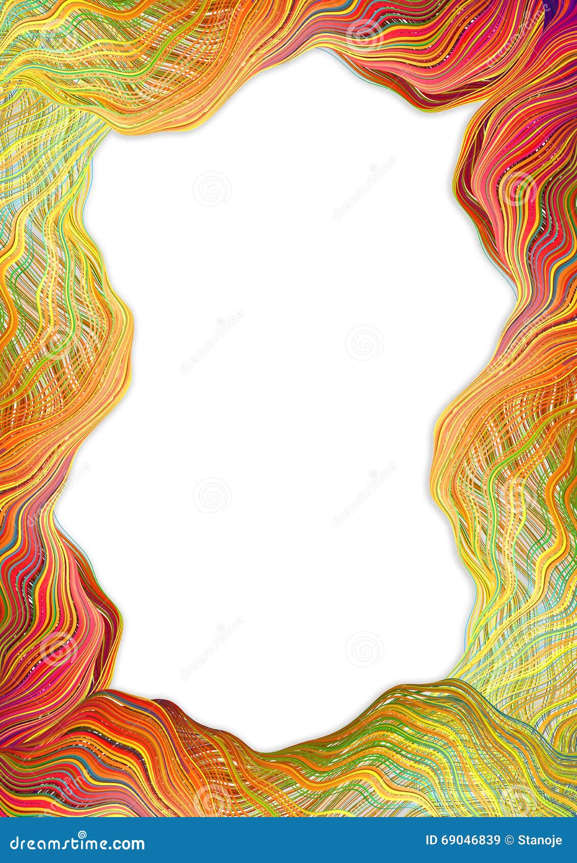 Colorful frame border stock image. Image of light, edge - 69046839