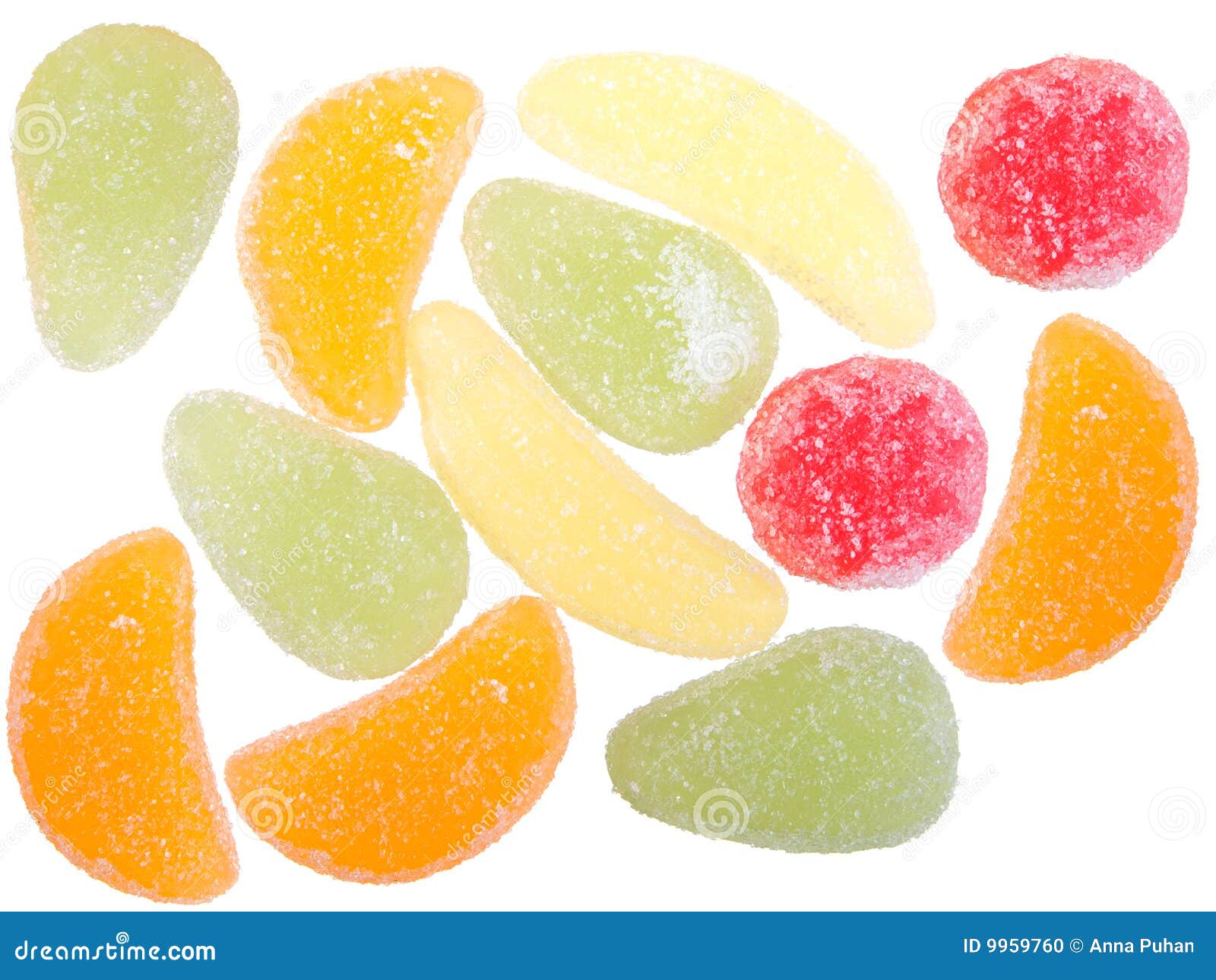Colorful fruit candies stock photo. Image of gummy, dessert 9959760