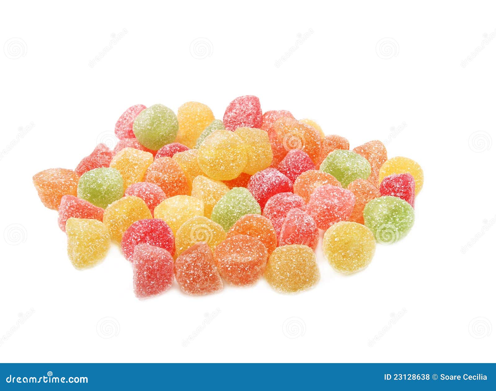 Sour Colorful Fruit Jelly Bonbons Stock Photo Image of assortment