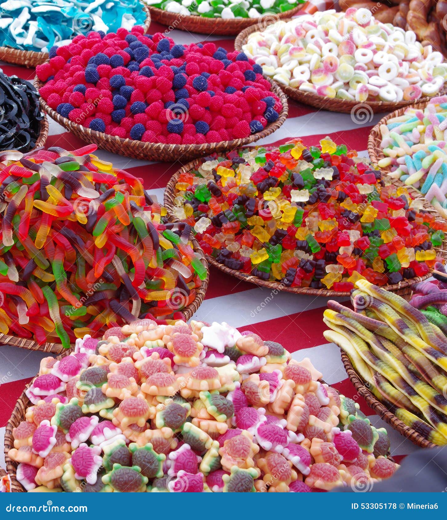 Colorful Fruit Jelly Candies Stock Photo Image of bright, orange