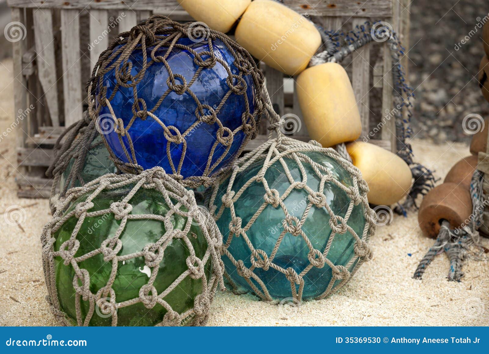 Glass Fishing Floats Stock Photos - Free & Royalty-Free Stock Photos from  Dreamstime