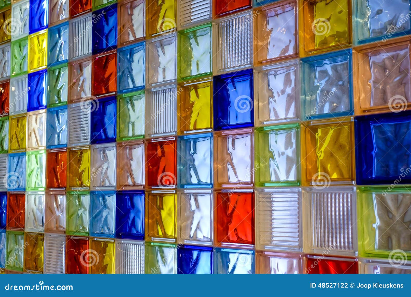 Colorful glass tiles stock photo. Image of architecture 48527122