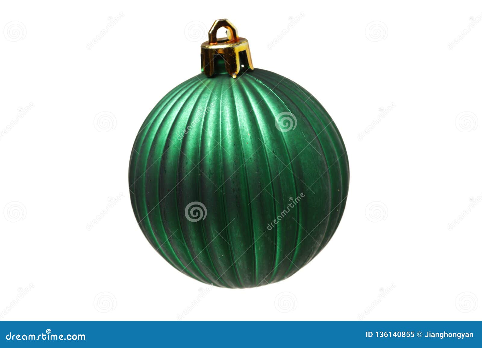 Colorful Green Christmas Decoration Baubles Stock Image - Image of ...