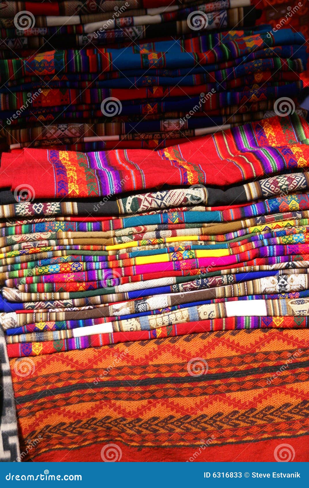 Colorful handmade blankets stock image. Image of blue 6316833