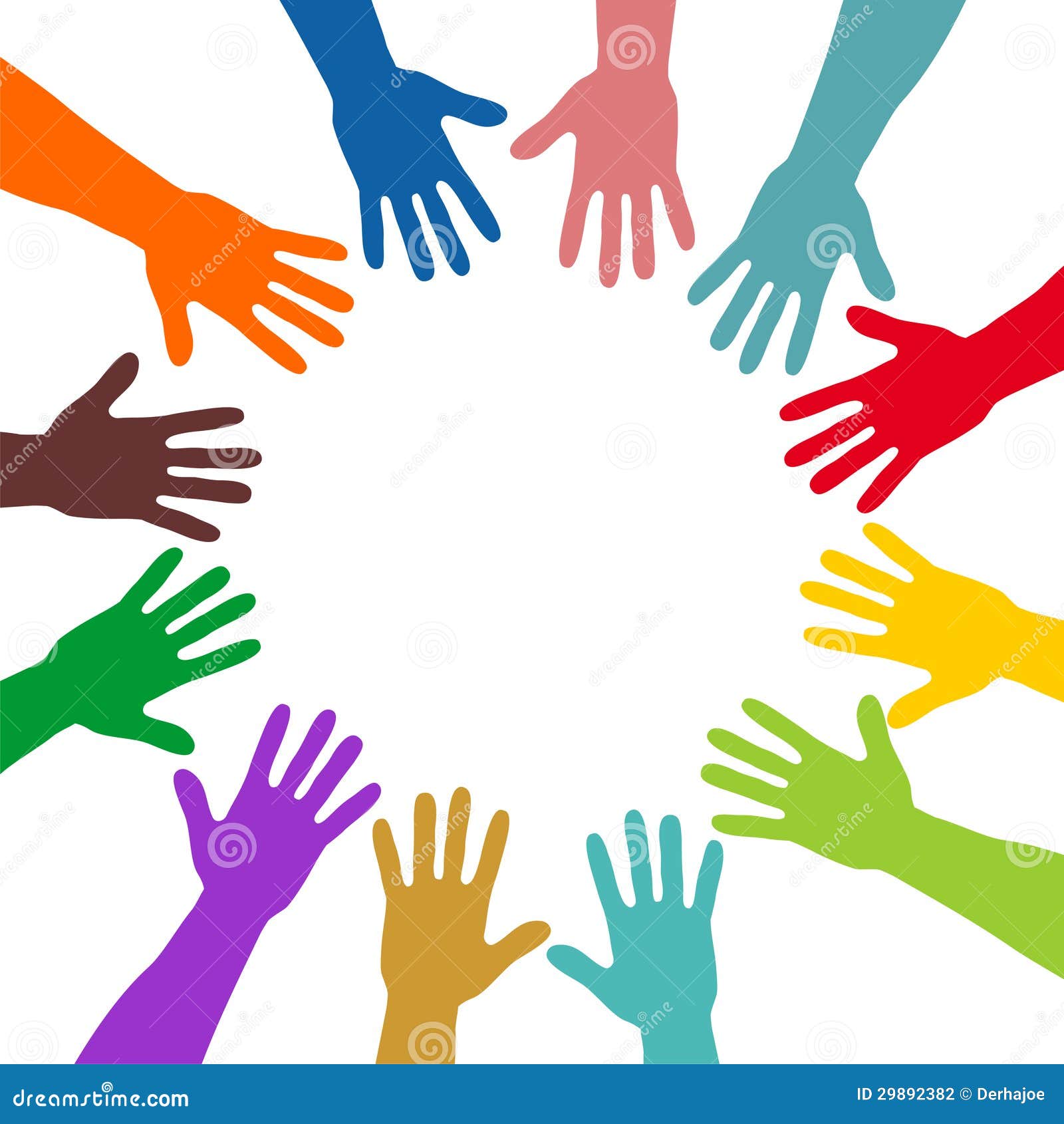 Colorful Hands Stock Photography - Image: 29892382