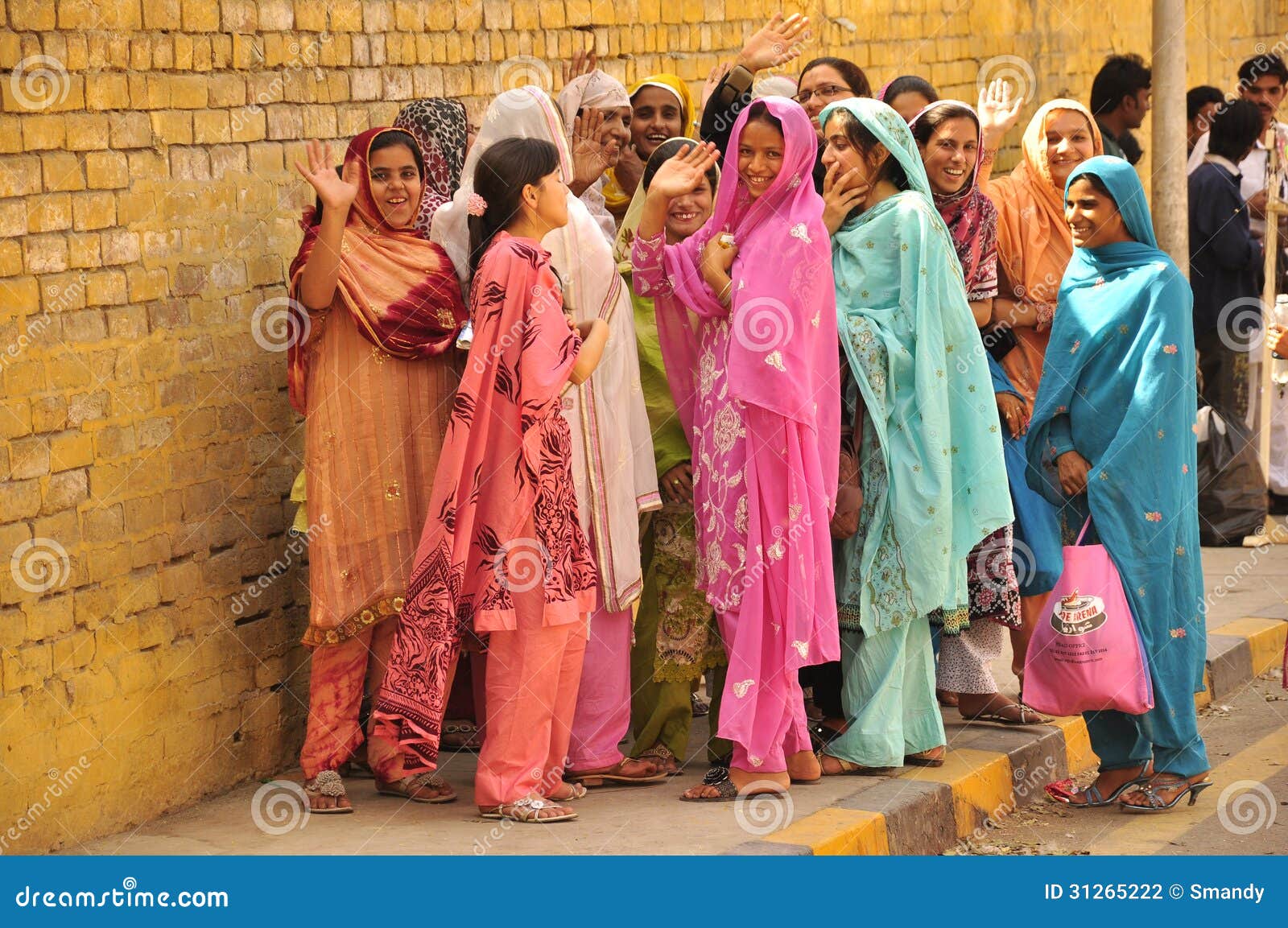 Colorful And Happy Women India And Pakistan Editorial Photography Image Of Caste Clothing