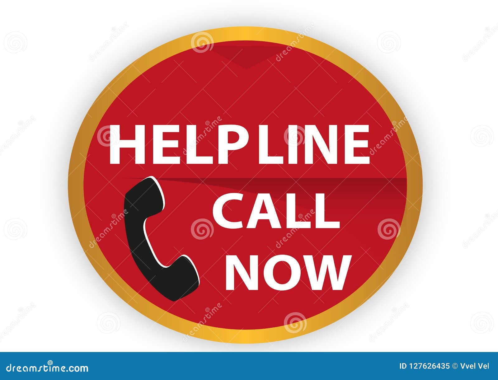 colorful help line call now icon web button