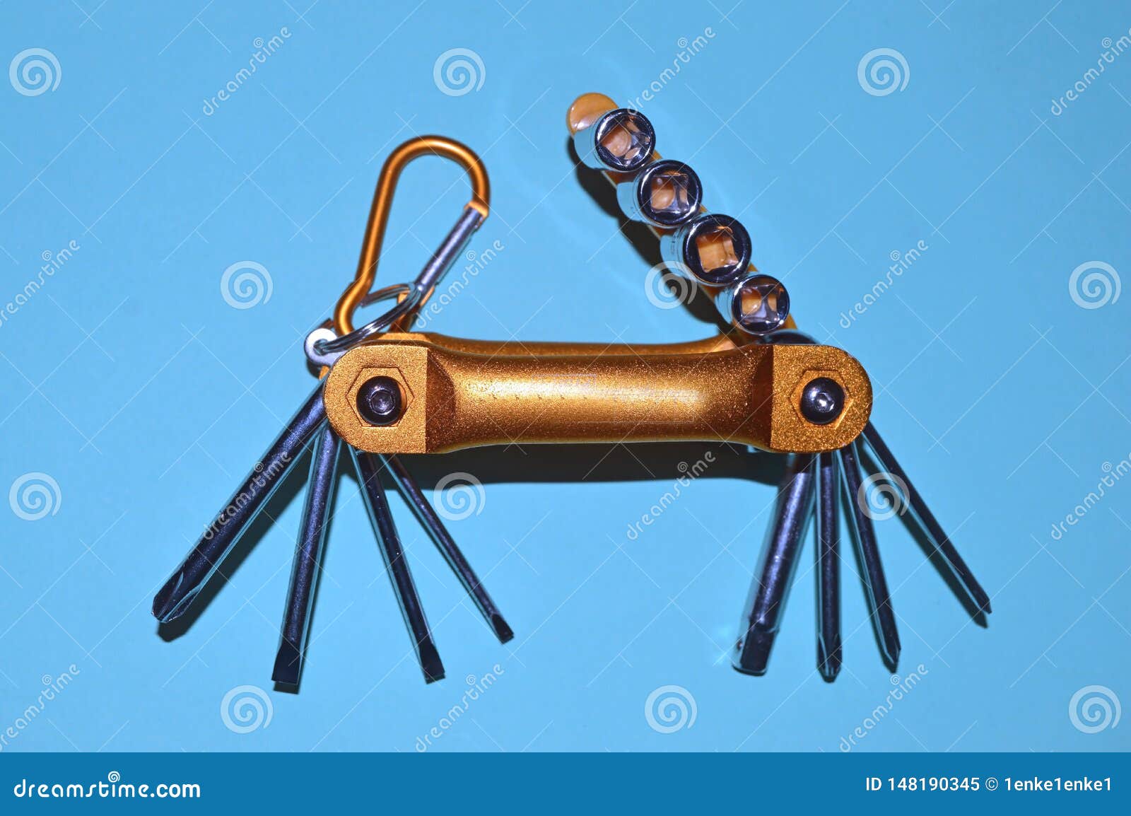 colorful hex keys on the table