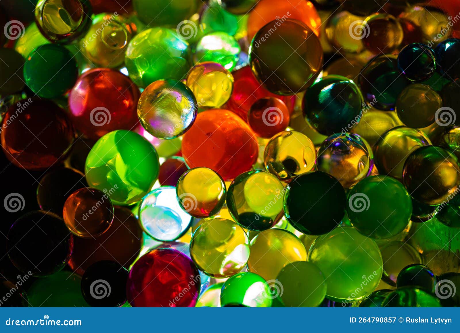 Colorful Hydrogel Balls As Textured Background Stock Image - Image of ...