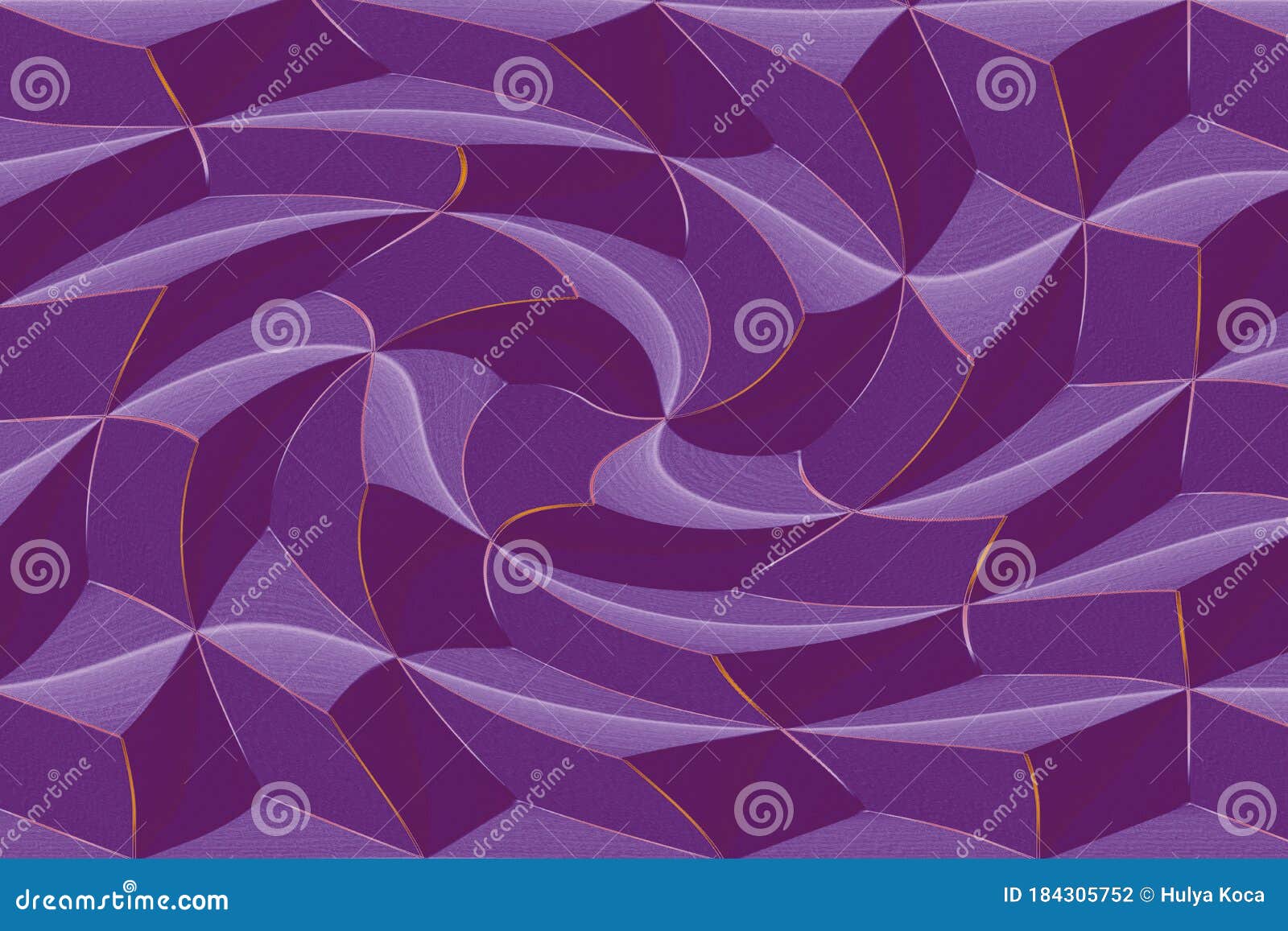 The Colorful Illustration of the Abstract Background Stock Illustration