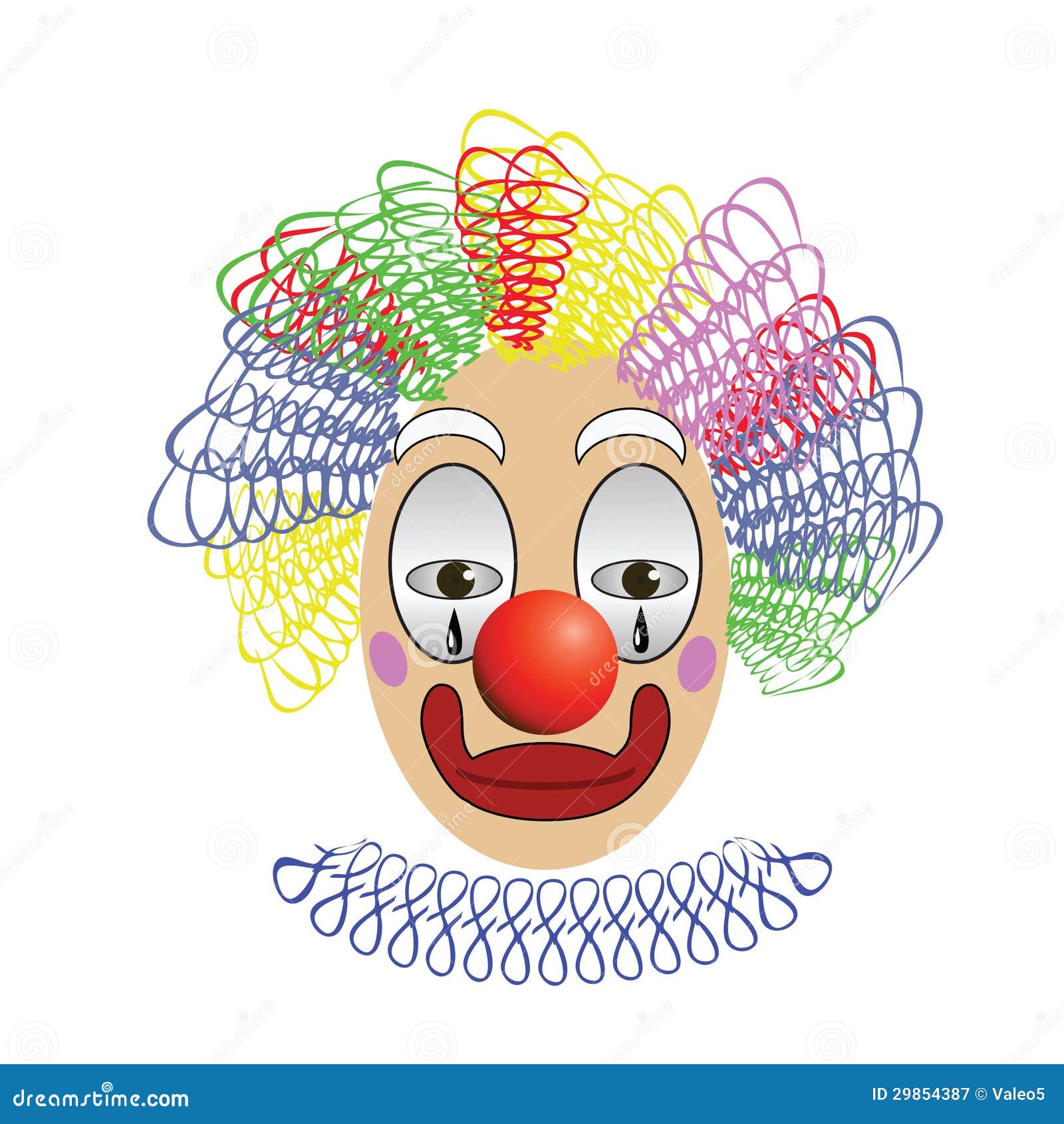 Лицо клоуна без волос. Голова клоуна без волос. Иллюстрации головы клоуна, без волос. Трафарет лицо клоуна для прически.