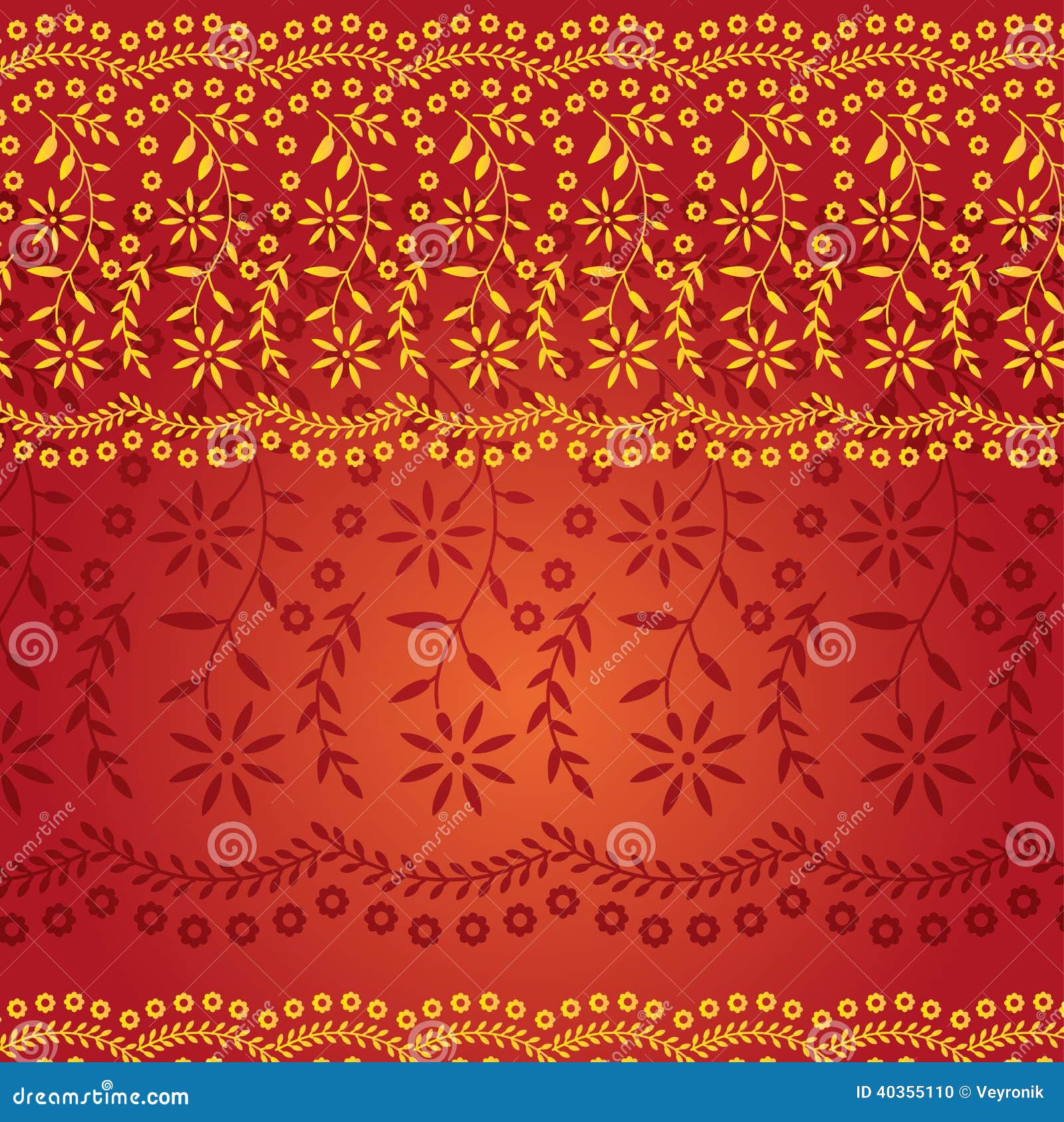 Colorful Indian Saree Background Stock Vector  Image 