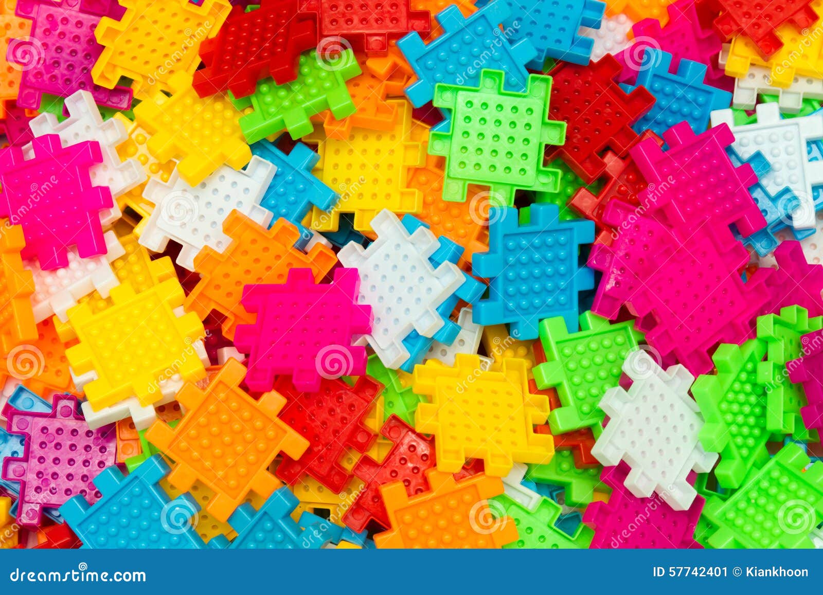 Colorful Jigsaw Puzzle Close Up. Stock Image Image of metaphor