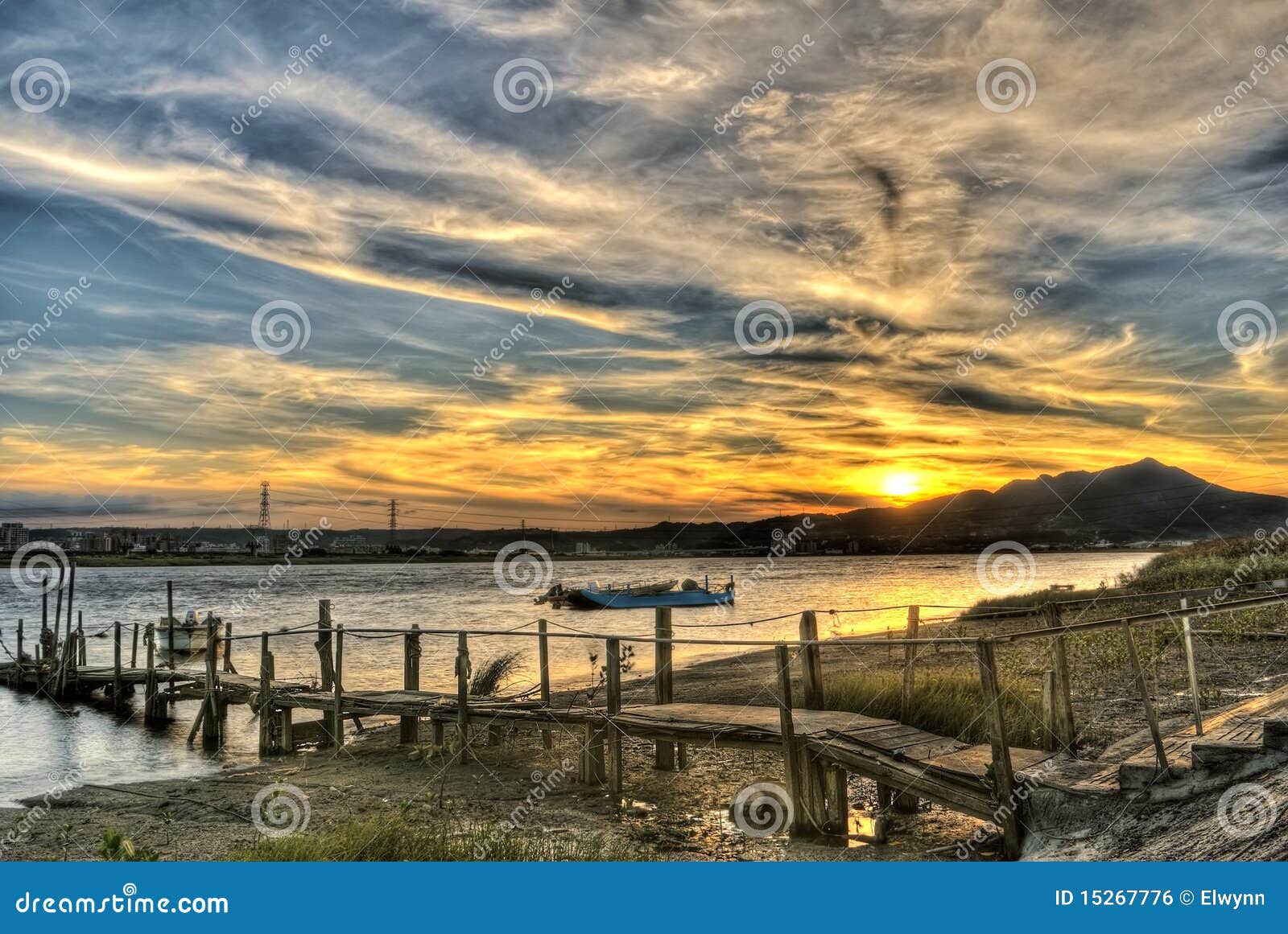 Colorful landscape stock photo. Image of mountain, cloud - 15267776