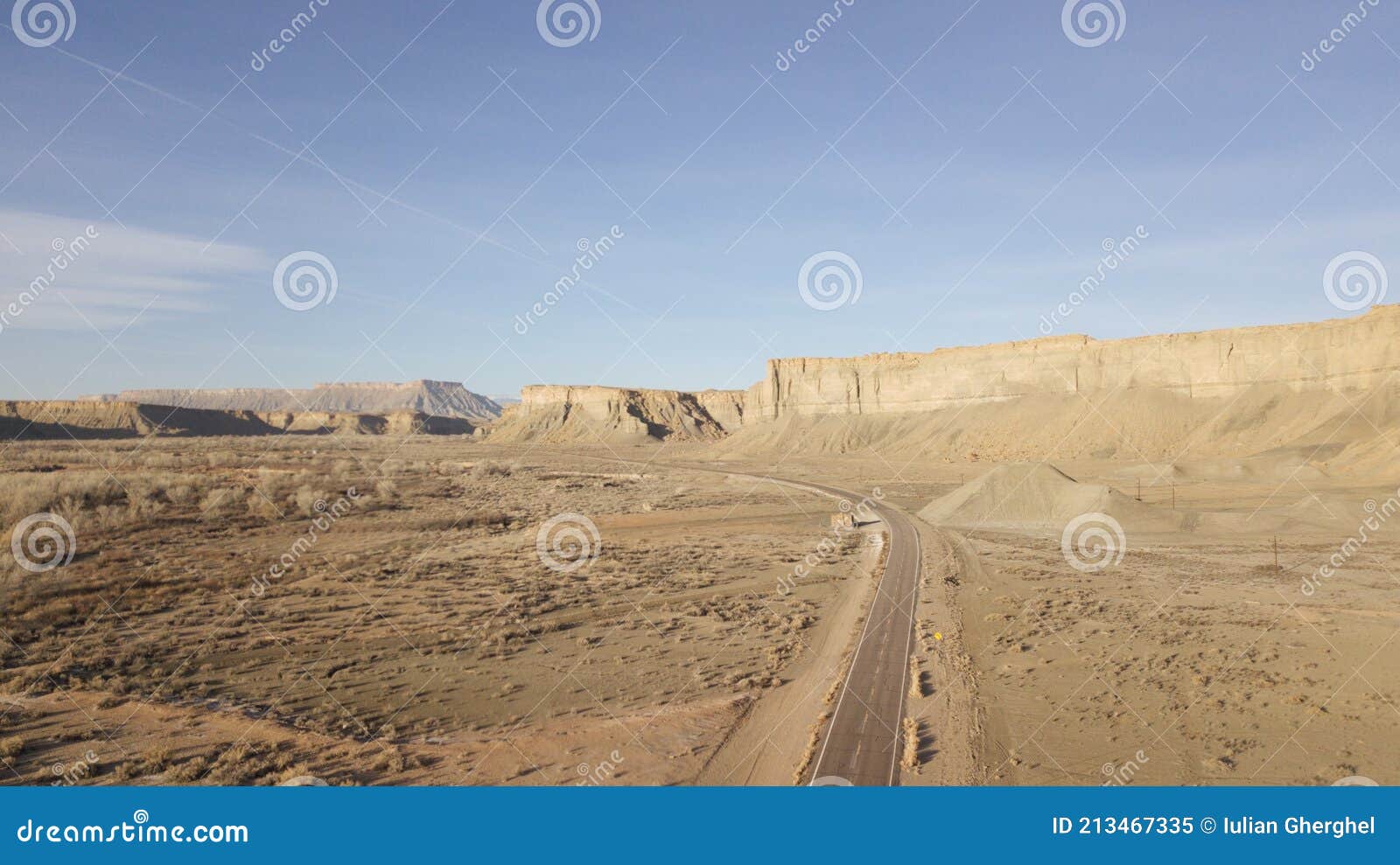 colorful landscape - utah`s scenic route 24 - hanksville - capitol reef