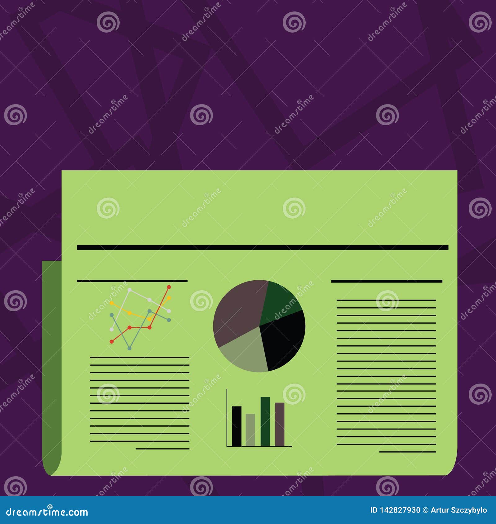 Pie Chart Lines