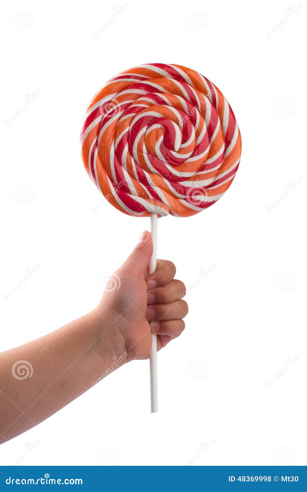 Colorful lollipop stock photo. Image of object, isolated - 48369998