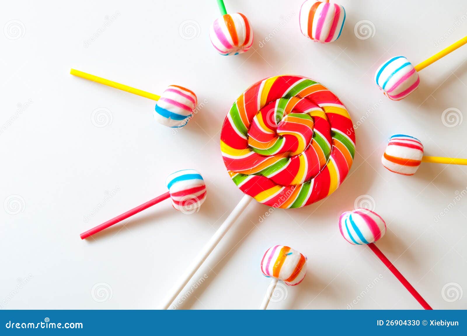 Colorful Lollipops stock photo. Image of lolli, shiny - 26904330