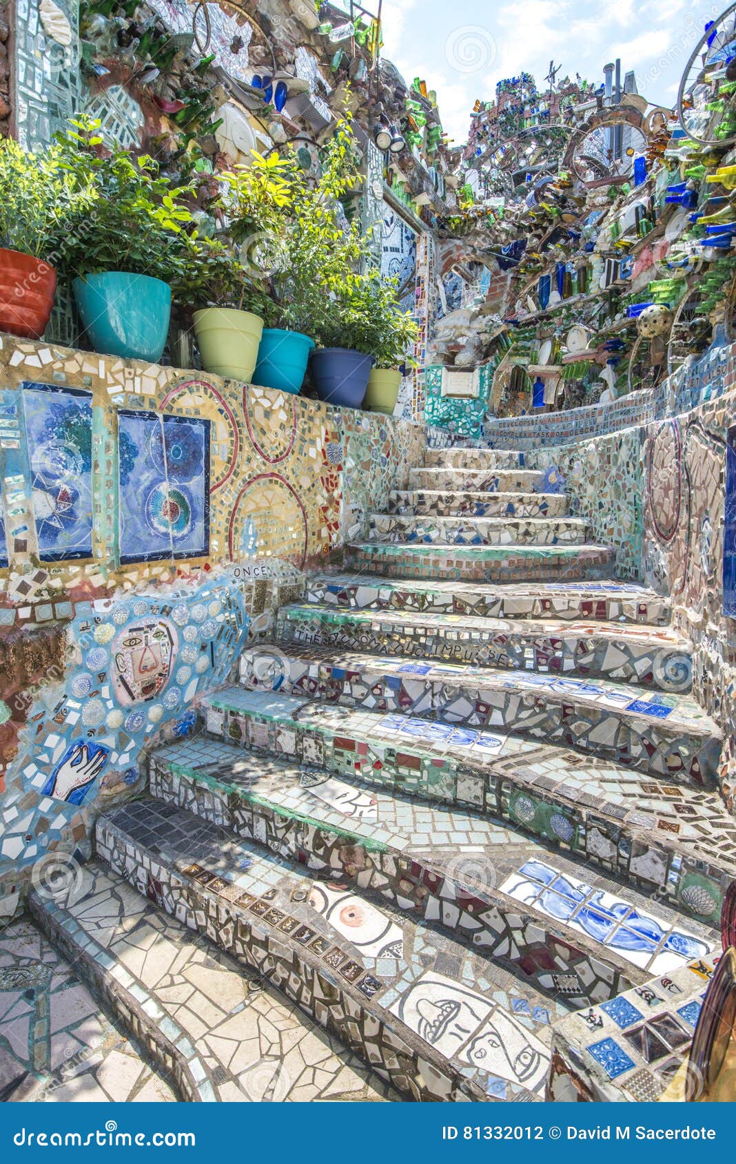 Colorful Magic Gardens Philadelphia Pennsylvania Editorial