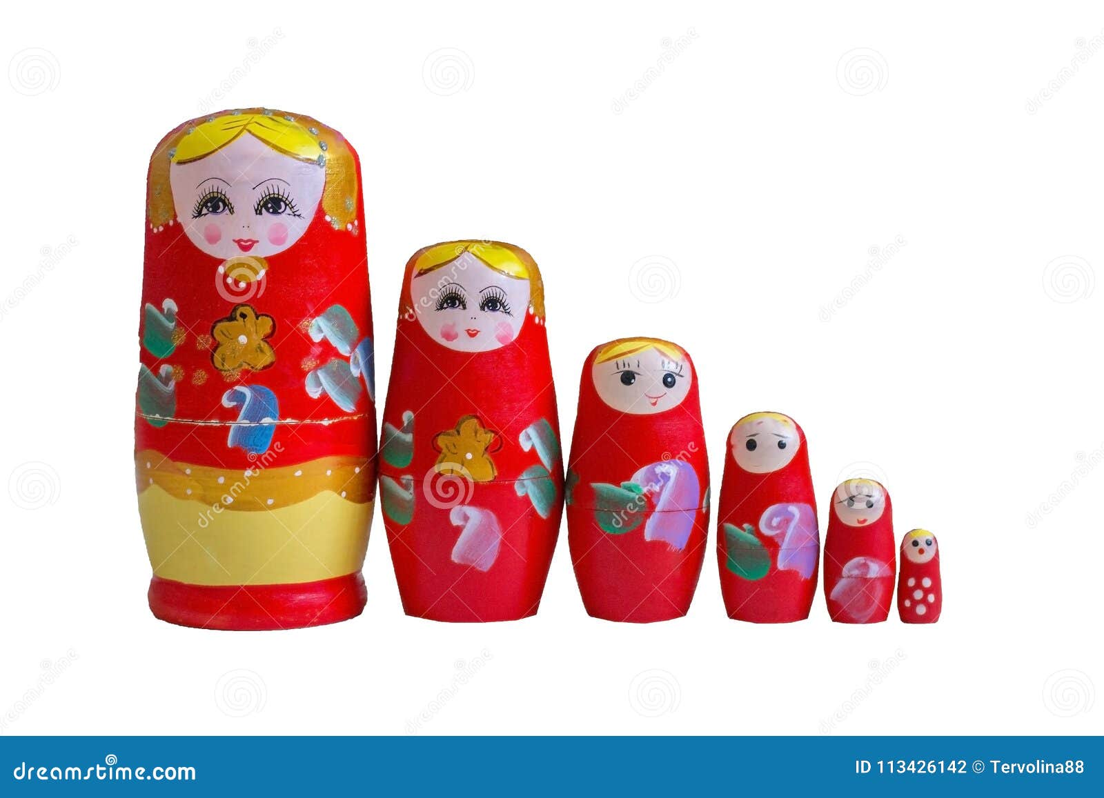 colorful matryoshka is the  of russia ranked from greater to lesser